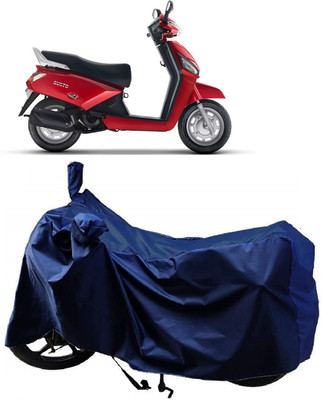 MMSSTAR Waterproof Two Wheeler Cover for Mahindra(Gusto, Blue)