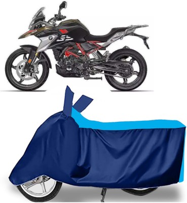 AUTO PEARL Two Wheeler Cover for BMW(G 310 GS, Blue)