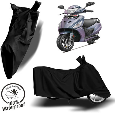 Autoinnovation Waterproof Two Wheeler Cover for Hero(Maestro Edge 125, Black)