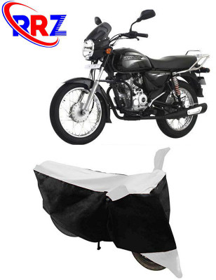 RRZ Waterproof Two Wheeler Cover for Bajaj(Boxer BM 150, Black, White)