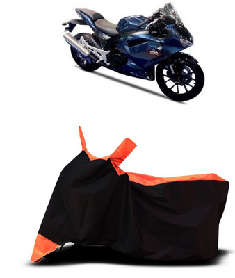 VESMEI Two Wheeler Cover for Hyosung(GTS Super 300 BS6, Orange)
