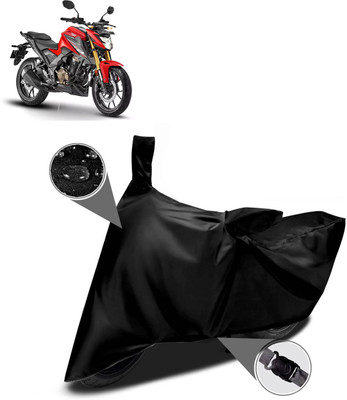 GOSHIV-car and bike accessories Waterproof Two Wheeler Cover for Honda(Black)