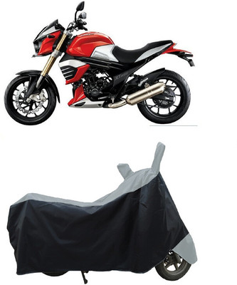 Coxtor Waterproof Two Wheeler Cover for Mahindra(MOJO XT 300, Grey)