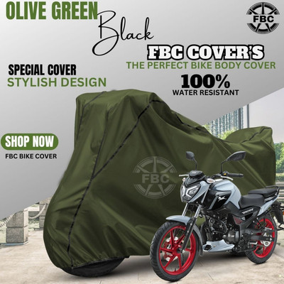AUTOCAD Waterproof Two Wheeler Cover for TVS(Raider, Green)