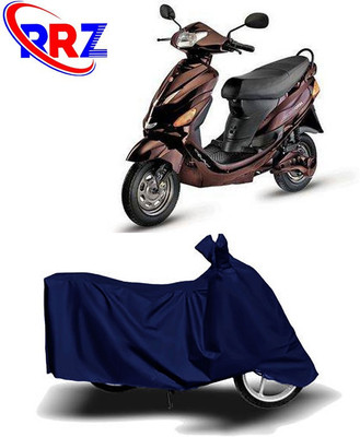 RRZ Two Wheeler Cover for Hero(Electric Wave Dx, Blue)