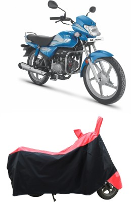 Coxtor Two Wheeler Cover for Hero(MotoCorp HF Deluxe, Red)