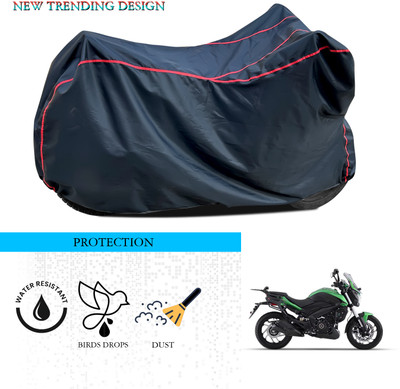 ANTHUB Waterproof Two Wheeler Cover for Bajaj(Dominar, Black)