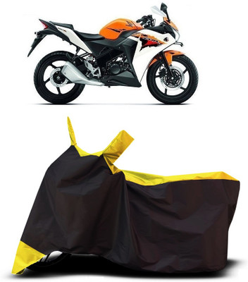 VESMEI Two Wheeler Cover for Honda(CBR 150R, Yellow)