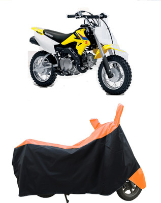 Coxtor Waterproof Two Wheeler Cover for Suzuki(DR-Z50 BS6, Orange)