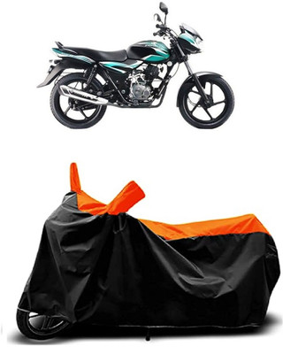 VESMEI Two Wheeler Cover for Bajaj(Discover 100 DTS-i, Orange)
