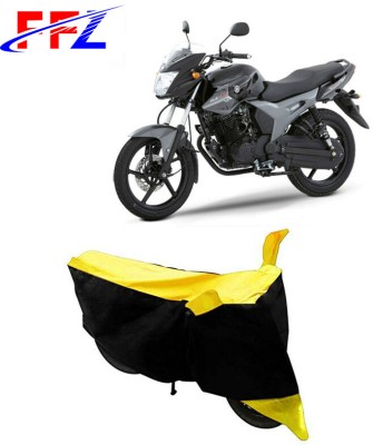 FFZ Waterproof Two Wheeler Cover for Yamaha(SZ R, Black, Yellow)