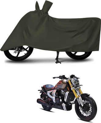 DeepShakshi AUTOMOTIVE Waterproof Two Wheeler Cover for TVS(Zeppelin, Green)