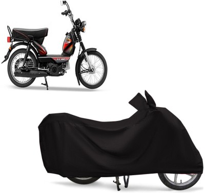 EGAL Two Wheeler Cover for TVS(XL 100 Comfort, Black)