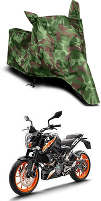 MMSSTAR Waterproof Two Wheeler Cover for KTM(200 Duke, Multicolor)