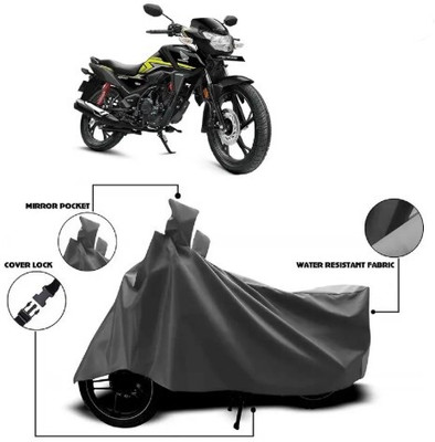 Tritika Waterproof Two Wheeler Cover for Honda(SP 125, Grey)