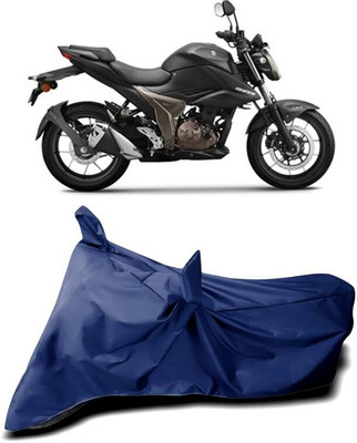 AASHTIK MART Two Wheeler Cover for Suzuki(Gixxer 250, Blue)