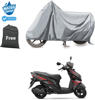 PAGORA Waterproof Two Wheeler Cover for Suzuki(Avenis 125, Silver)