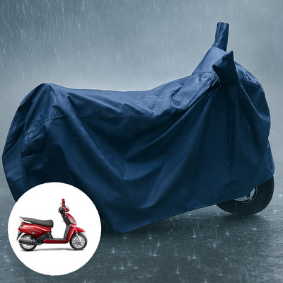 CODOKI Waterproof Two Wheeler Cover for Mahindra(Gusto 125, Blue, Blue)
