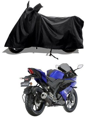GROFATIK Two Wheeler Cover for Yamaha(YZF-R15 V3 BS6, Black)