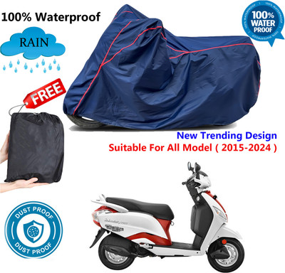 AUTOCAD Waterproof Two Wheeler Cover for Hero(Maestro, Blue, Red)