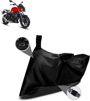 CODOKI Waterproof Two Wheeler Cover for Mahindra(Mojo UT 300, Black)