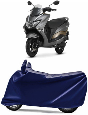 PODWILS Two Wheeler Cover for Suzuki(Burgman Street, Blue)
