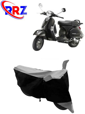 RRZ Waterproof Two Wheeler Cover for LML(Star Euro 150, Black, Grey)