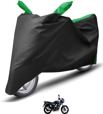 Caronix Waterproof Two Wheeler Cover for Bajaj(Discover 135, Green)