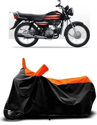 VESMEI Two Wheeler Cover for Honda(CD Dawn, Orange)