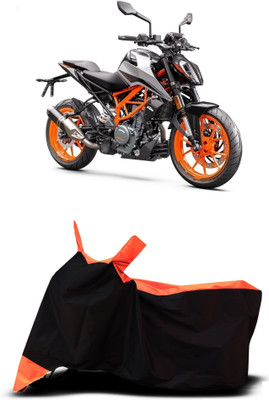 VESMEI Two Wheeler Cover for KTM(390 Duke, Orange)
