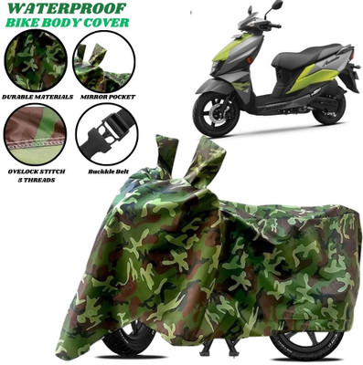 SRP PRODUCT Waterproof Two Wheeler Cover for Suzuki(Avenis 125, Green)