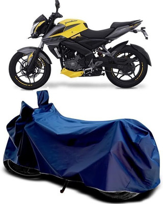 DeepShakshi AUTOMOTIVE Two Wheeler Cover for Bajaj(Pulsar NS200, Blue)