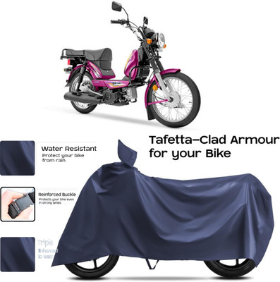 HWSXQAE Two Wheeler Cover for TVS(XL 100 Heavy Duty, Blue)
