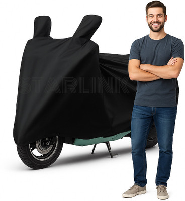 Starlink Waterproof Two Wheeler Cover for Hero(Xtreme, Black)