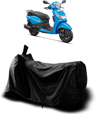 AASHTIK MART Two Wheeler Cover for Hero(Pleasure Plus, Black)
