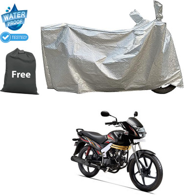 PAGORA Waterproof Two Wheeler Cover for Mahindra(Centuro XT, Silver)