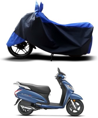 SEBONGO Waterproof Two Wheeler Cover for Honda(Activa 125, Blue)