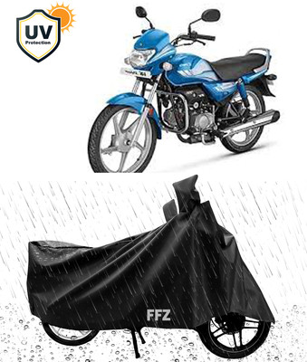 MOVIQUE Waterproof Two Wheeler Cover for Hero(HF Deluxe, Black)
