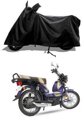 GROFATIK Two Wheeler Cover for TVS(XL 100, Black)