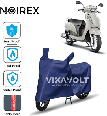 NOIREX Waterproof Two Wheeler Cover for Suzuki(Access 125, Blue)