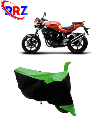 RRZ Waterproof Two Wheeler Cover for Kinetic(Comet, Black, Green)