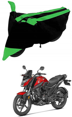 MMSSTAR Waterproof Two Wheeler Cover for Honda(X-Blade, Green, Black)