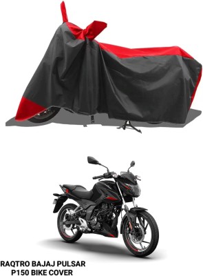 RAQTRO Waterproof Two Wheeler Cover for Bajaj(Red, Black)