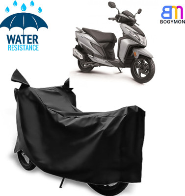 BOGYMON Waterproof Two Wheeler Cover for Honda(Dio, Black)