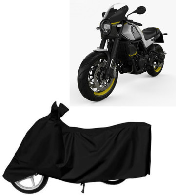Mangal Waterproof Two Wheeler Cover for Benelli(Leoncino, Black)