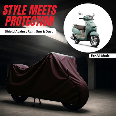 V VINTON Two Wheeler Cover for Suzuki(Access, Grey)