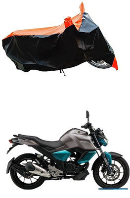 VESMEI Two Wheeler Cover for Yamaha(FZS-FI, Orange)