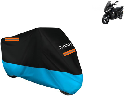 Juvdoxj Waterproof Two Wheeler Cover for Aprilia(SXR 160 BS6, Blue)