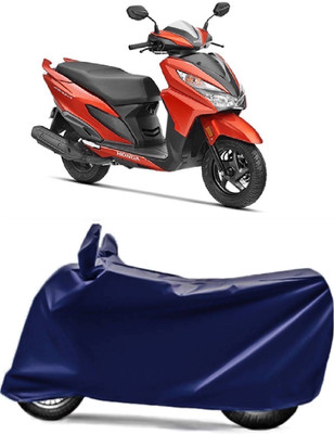 AUCTIMO Two Wheeler Cover for Honda(Grazia, Blue)