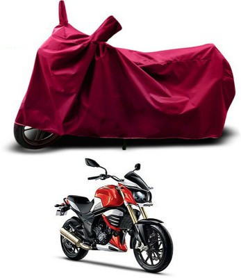 Genipap Waterproof Two Wheeler Cover for Mahindra(MOJO XT 300, Maroon)